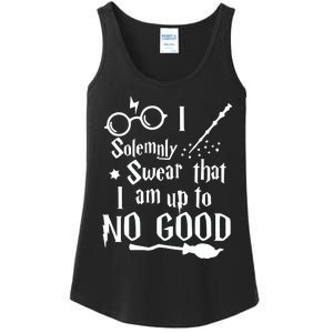 I Solemnly Swear That I Am Up To No Good Ladies Essential Tank