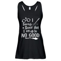 I Solemnly Swear That I Am Up To No Good Ladies Essential Flowy Tank