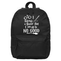 I Solemnly Swear That I Am Up To No Good 16 in Basic Backpack