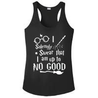 I Solemnly Swear That I Am Up To No Good Ladies PosiCharge Competitor Racerback Tank