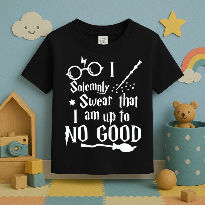 I Solemnly Swear That I Am Up To No Good Toddler T-Shirt