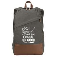 I Solemnly Swear That I Am Up To No Good Cotton Canvas Backpack
