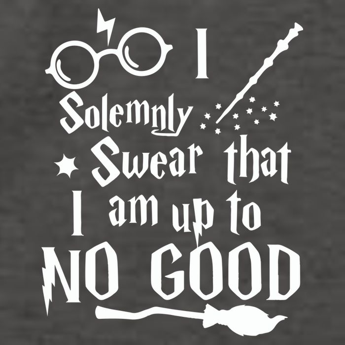 I Solemnly Swear That I Am Up To No Good Vector Backpack