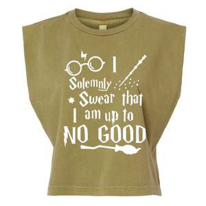 I Solemnly Swear That I Am Up To No Good Garment-Dyed Women's Muscle Tee