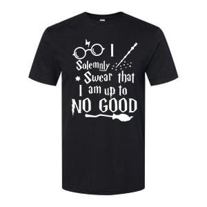 I Solemnly Swear That I Am Up To No Good Softstyle® CVC T-Shirt