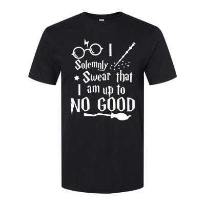 I Solemnly Swear That I Am Up To No Good Softstyle® CVC T-Shirt