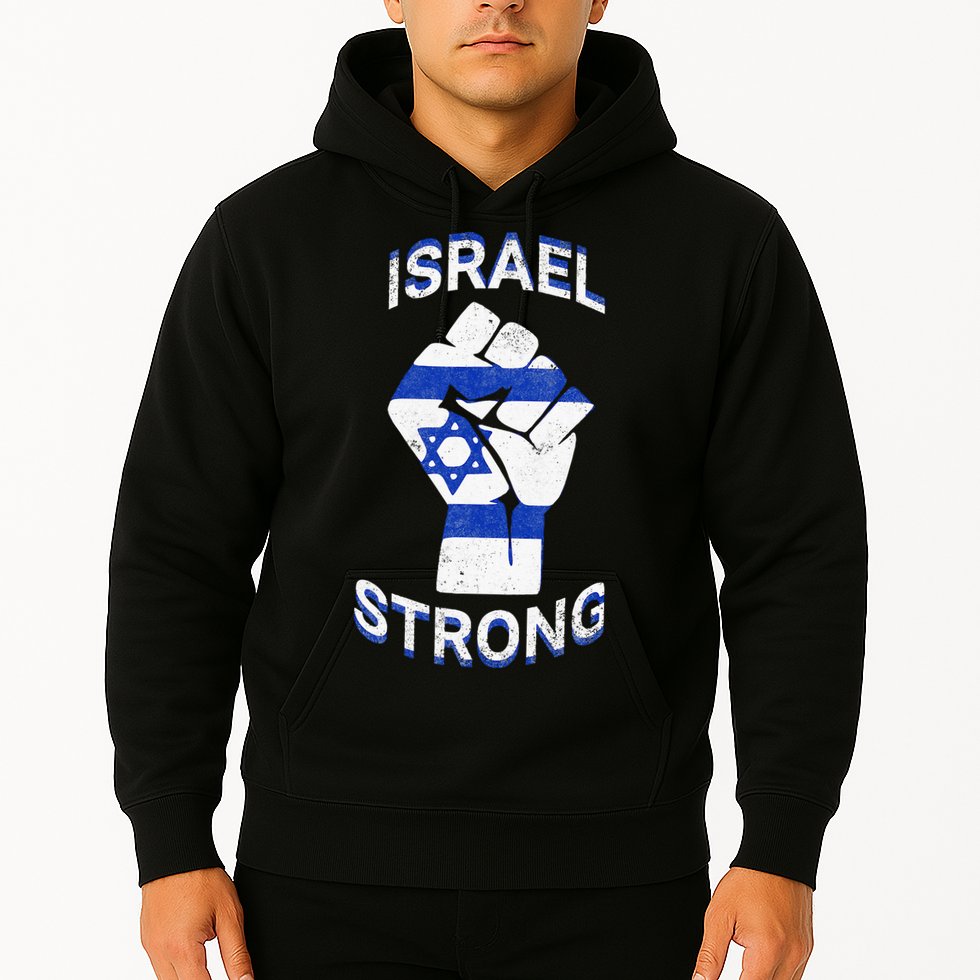 Israel Strong Support Stand With Israel Love Jewish Pride  Hoodie
