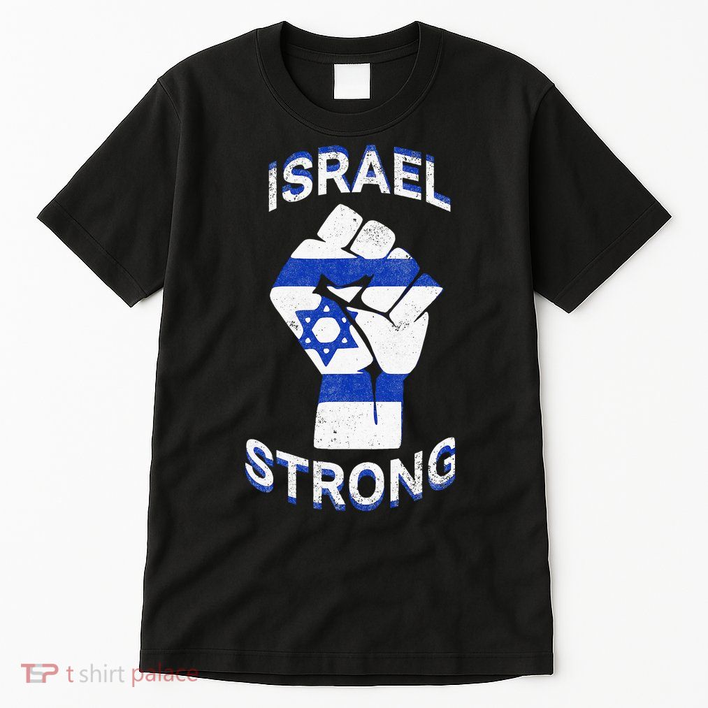 Israel Strong Support Stand With Israel Love Jewish Pride  Tall T-Shirt