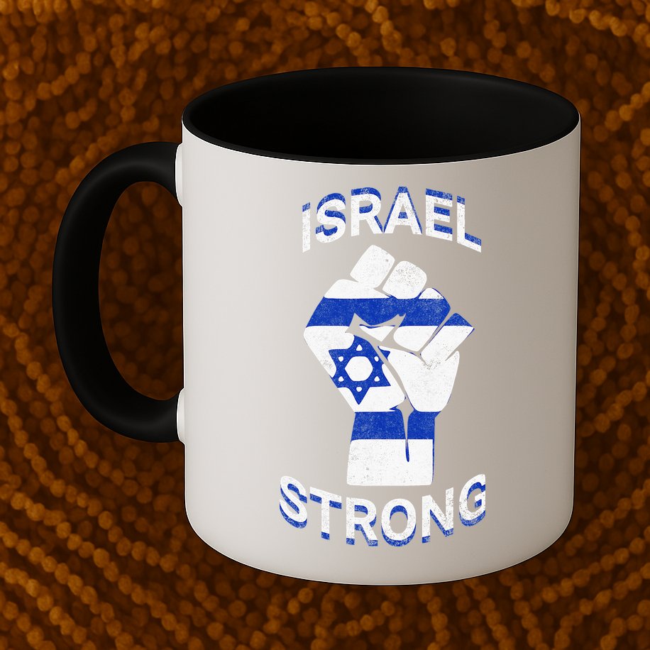Israel Strong Support Stand With Israel Love Jewish Pride  Mug