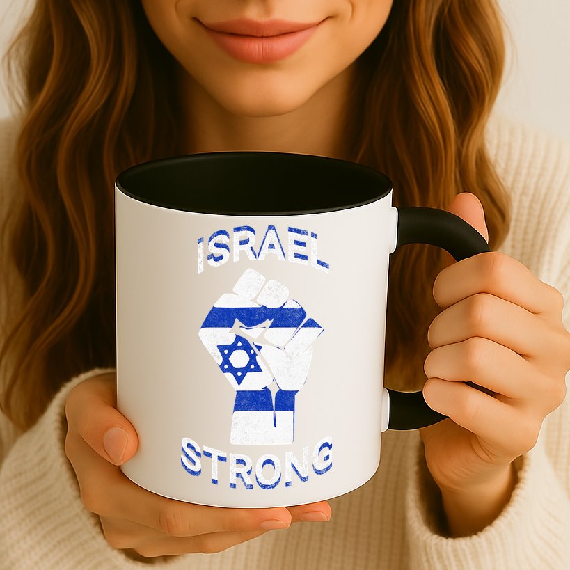 Israel Strong Support Stand With Israel Love Jewish Pride  Mug