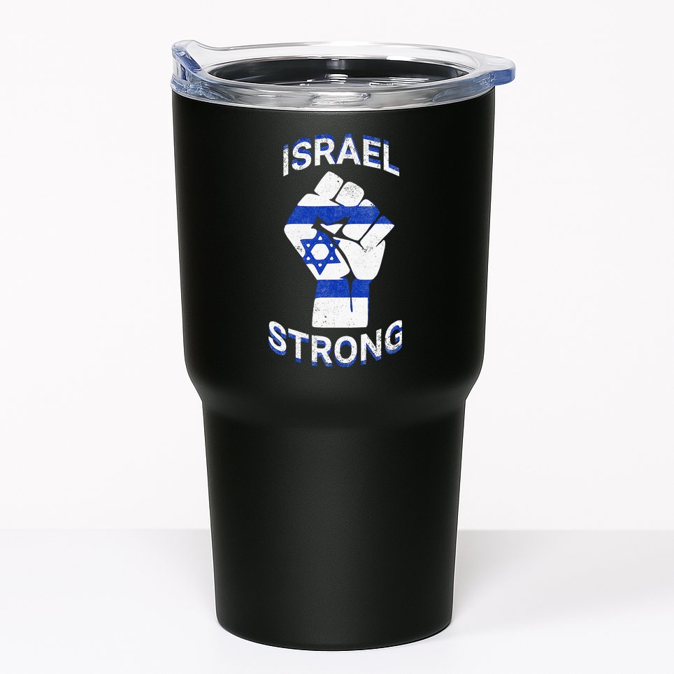 Israel Strong Support Stand With Israel Love Jewish Pride  Tumbler