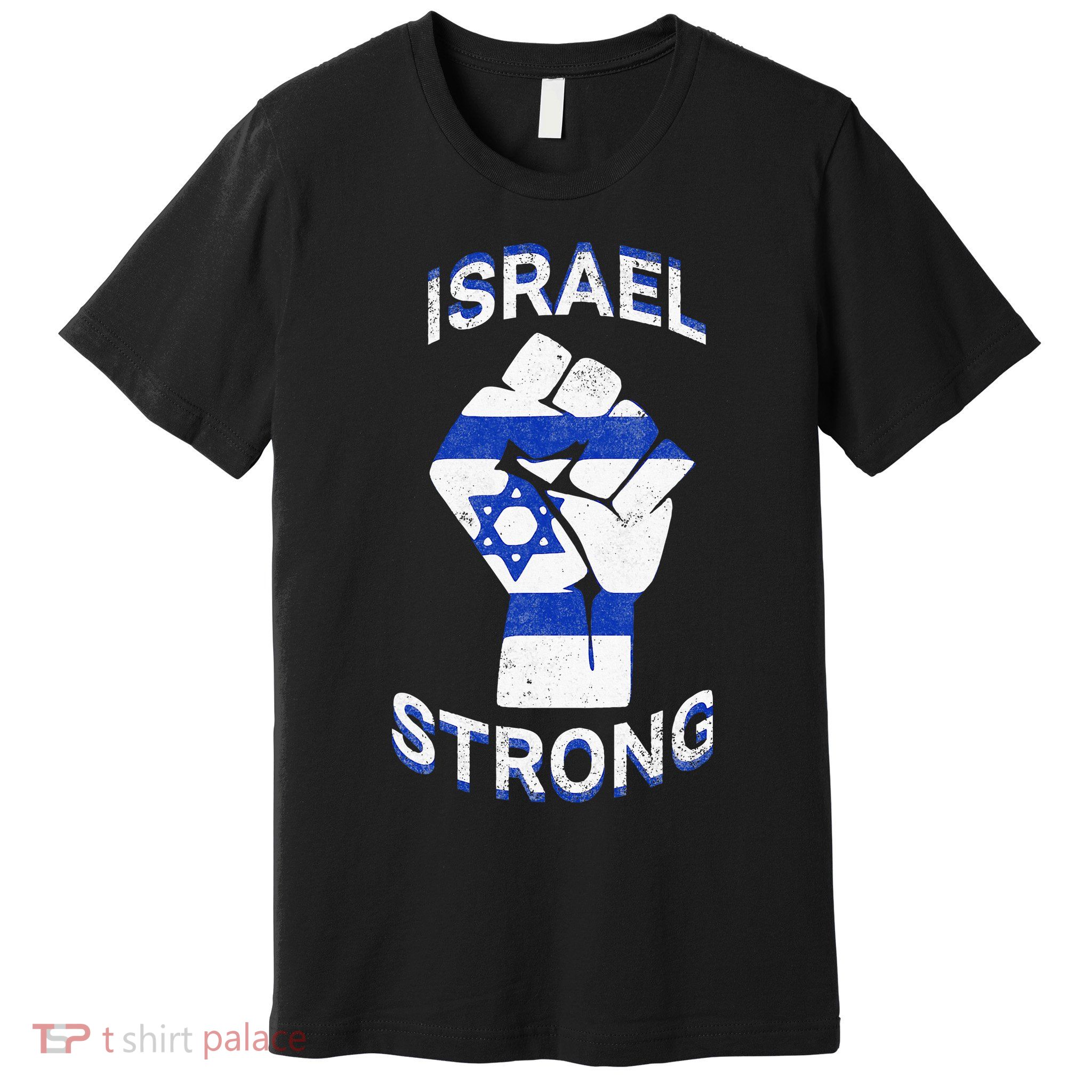 Israel Strong Support Stand With Israel Love Jewish Pride  Premium T-Shirt