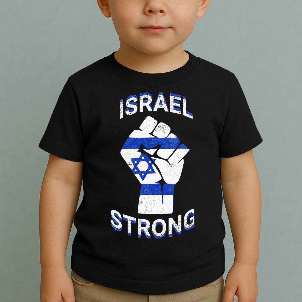 Israel Strong Support Stand With Israel Love Jewish Pride  Toddler T-Shirt