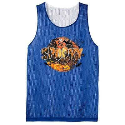 Its Spooky Season Meaningful Gift Funny Horror Halloween Vibes Cute Gift Mesh Reversible Basketball Jersey Tank