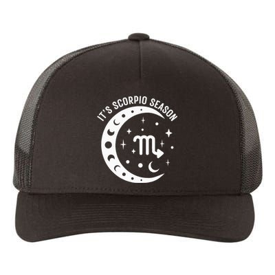 It's Scorpio Season Star Sign Zodiac Constellation Horoscope Yupoong Adult 5-Panel Trucker Hat