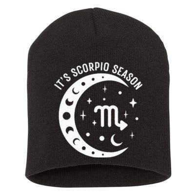 It's Scorpio Season Star Sign Zodiac Constellation Horoscope Short Acrylic Beanie