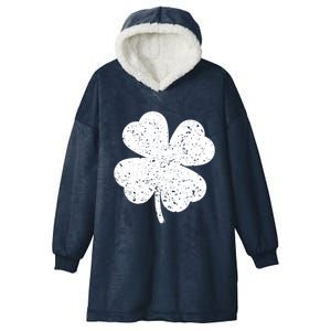 Irish Shamrock ST Patrick's Day Hooded Wearable Blanket