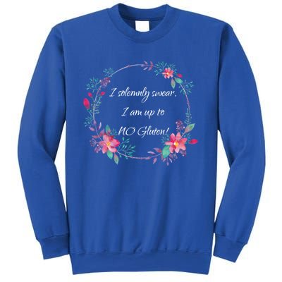 I Solemnly Swear I Am Up To No Gluten! Celiac Disease Gift Meaningful Gift Sweatshirt