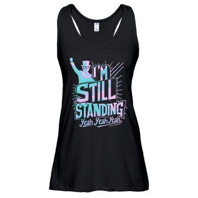 I’M Still Standing Yeah Yeah Yeah Ladies Essential Flowy Tank