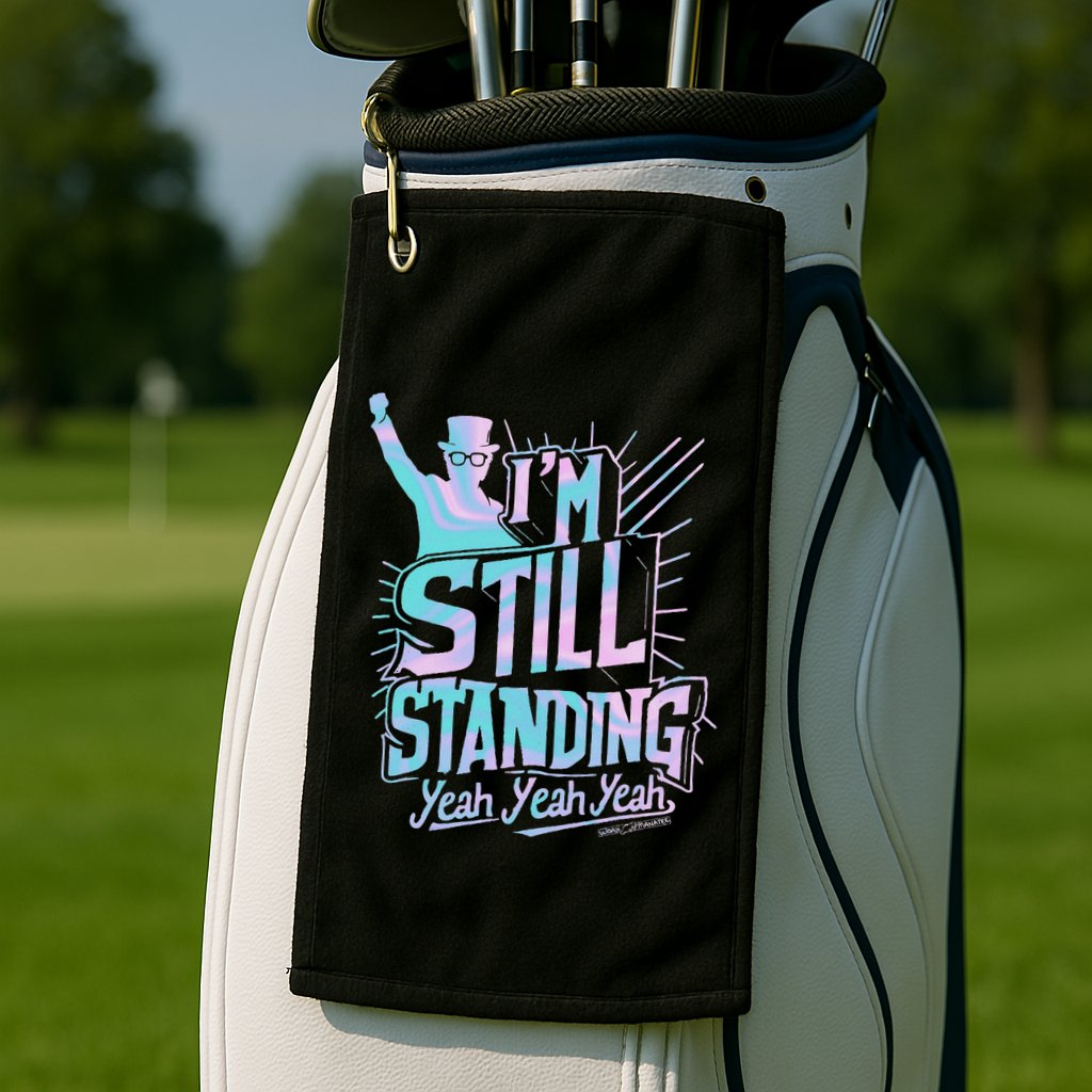 I’M Still Standing Yeah Yeah Yeah Golf Towel