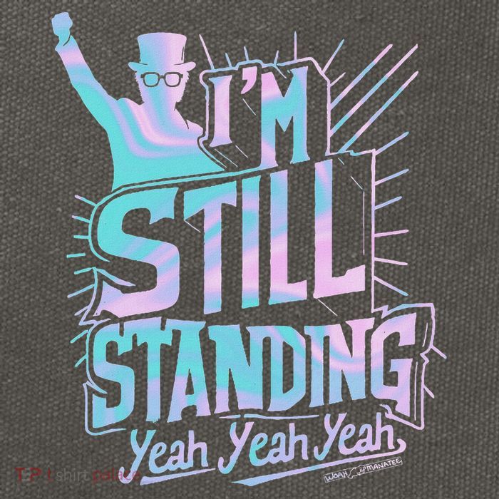 I’M Still Standing Yeah Yeah Yeah Cotton Canvas Backpack