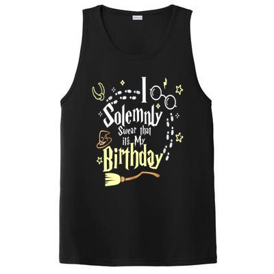 I Solemnly Swear That It's My Birthday Funny PosiCharge Competitor Tank