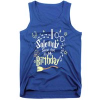 I Solemnly Swear That It's My Birthday Funny Tank Top