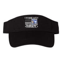 Israel Strong shirt Pray For Israel US Israel Flag Valucap Bio-Washed Visor