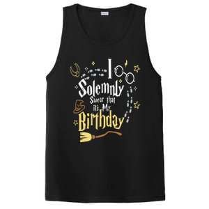 I Solemnly Swear That Its My Birthday Funny PosiCharge Competitor Tank