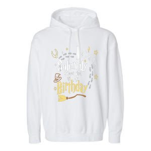 I Solemnly Swear That Its My Birthday Funny Garment-Dyed Fleece Hoodie