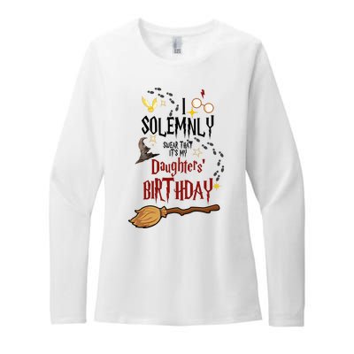 I Solemnly Swear That It's My Daughters' Birthday Womens CVC Long Sleeve Shirt