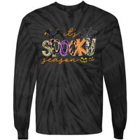 It's Spooky Season Funny Halloween Costume Witch Tie-Dye Long Sleeve Shirt