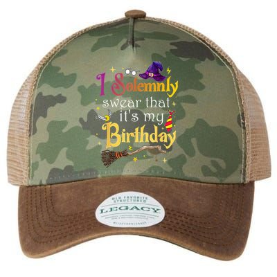 I Solemnly Swear That Its My Birthday Legacy Tie Dye Trucker Hat