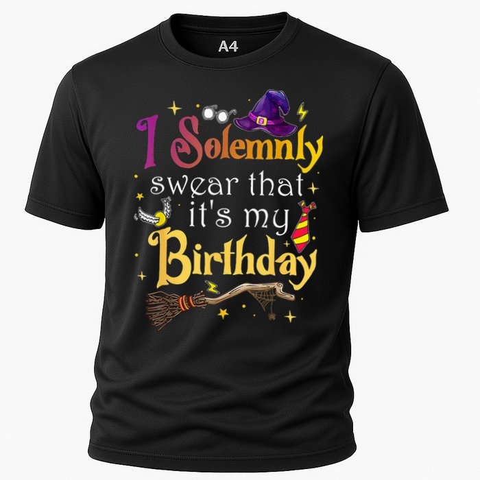 I Solemnly Swear That Its My Birthday Cooling Performance Crew T-Shirt