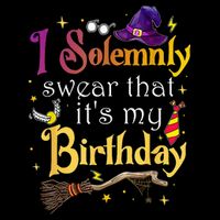 I Solemnly Swear That Its My Birthday Cooling Performance Crew T-Shirt