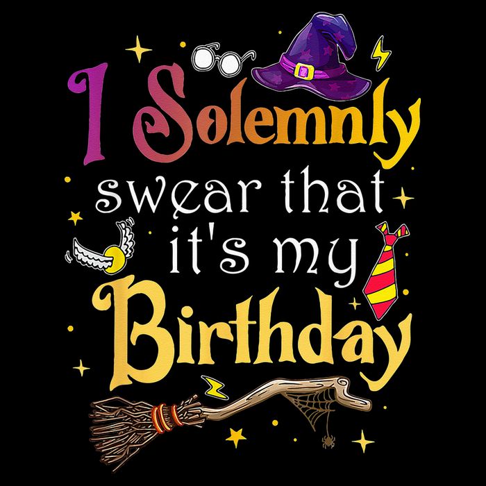 I Solemnly Swear That Its My Birthday Cooling Performance Crew T-Shirt
