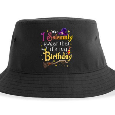 I Solemnly Swear That Its My Birthday Sustainable Bucket Hat