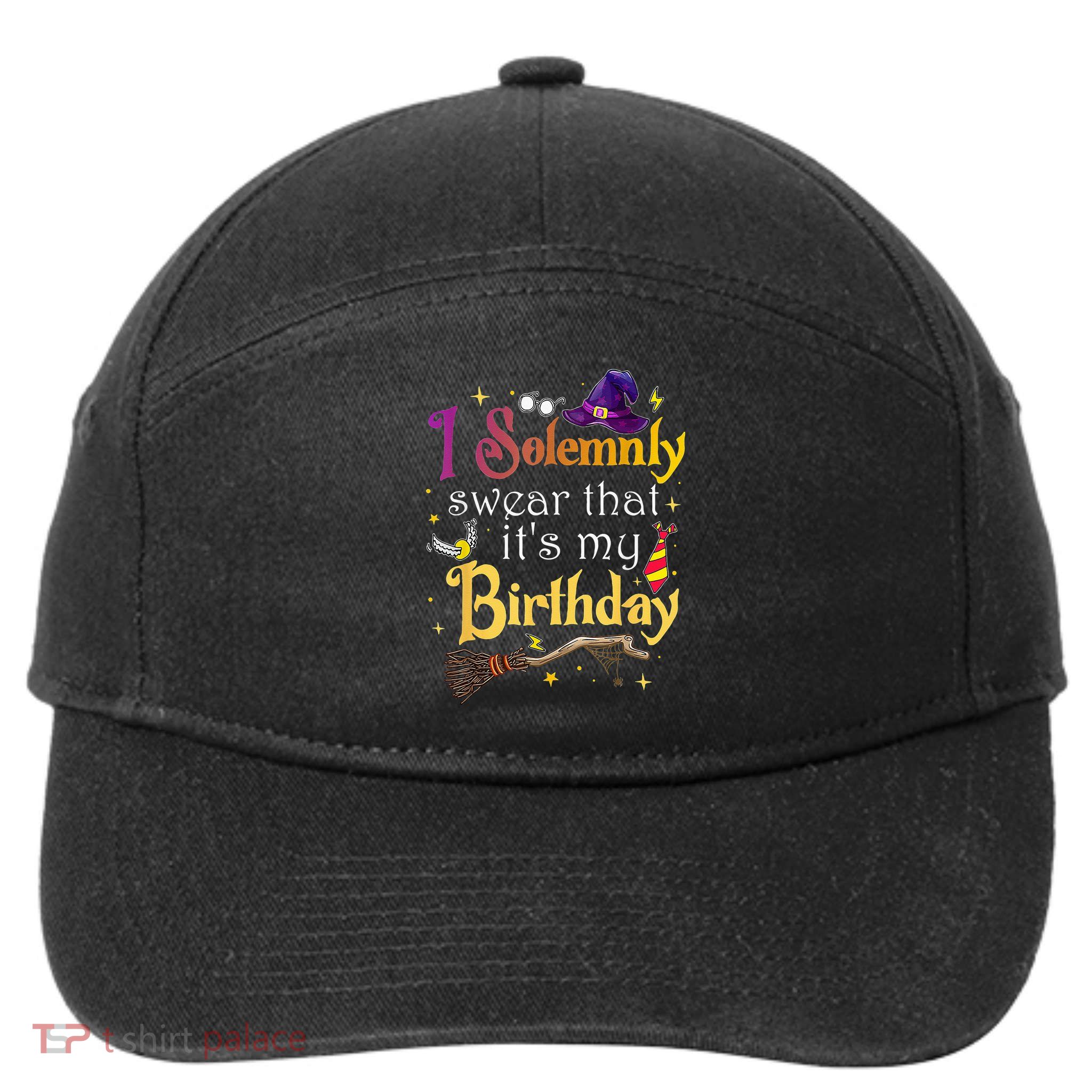 I Solemnly Swear That Its My Birthday 7-Panel Snapback Hat