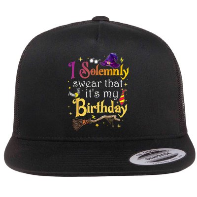I Solemnly Swear That Its My Birthday Flatbill Hat