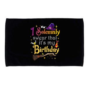 I Solemnly Swear That Its My Birthday Microfiber Hand Towel