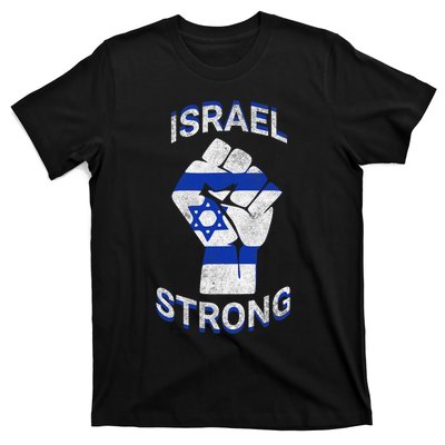 Israel Strong Support Stand With Israel Love Jewish Pride T-Shirt