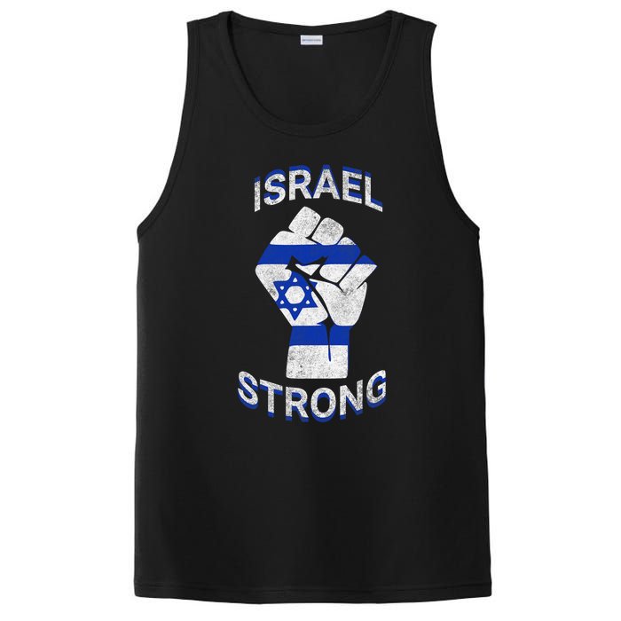 Israel Strong Support Stand With Israel Love Jewish Pride PosiCharge Competitor Tank