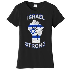 Israel Strong Support Stand With Israel Love Jewish Pride Women's T-Shirt