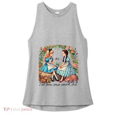 IVe Seen Some Weird Shit Ladies PosiCharge Tri-Blend Wicking Tank