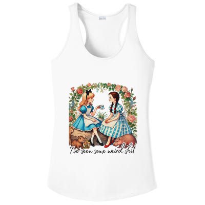IVe Seen Some Weird Shit Ladies PosiCharge Competitor Racerback Tank
