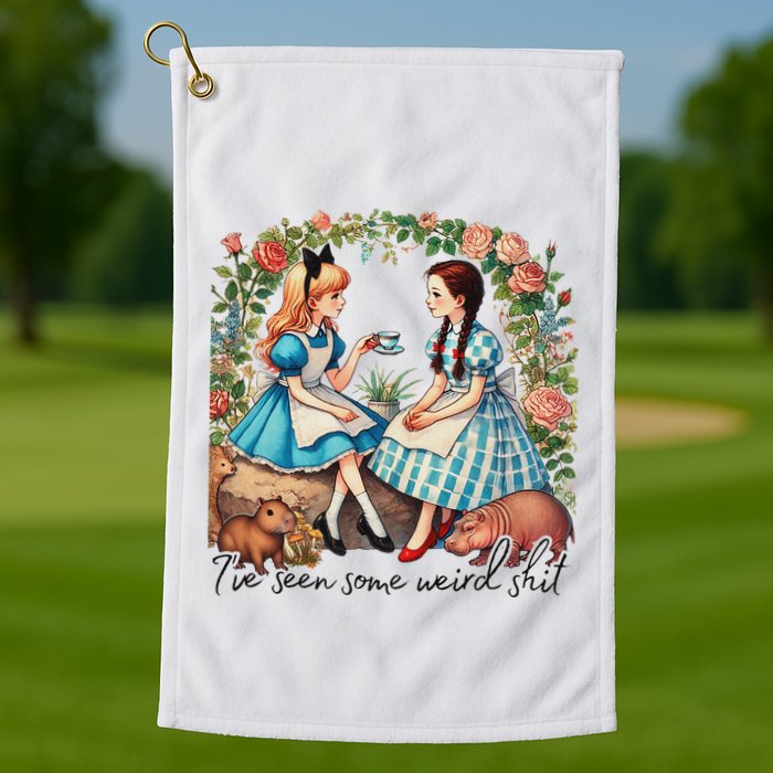 IVe Seen Some Weird Shit Golf Towel