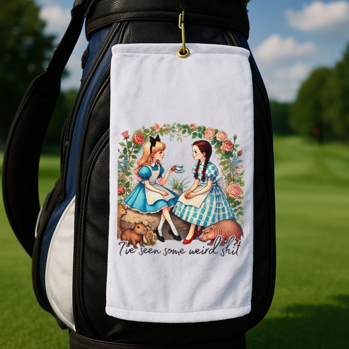 IVe Seen Some Weird Shit Golf Towel