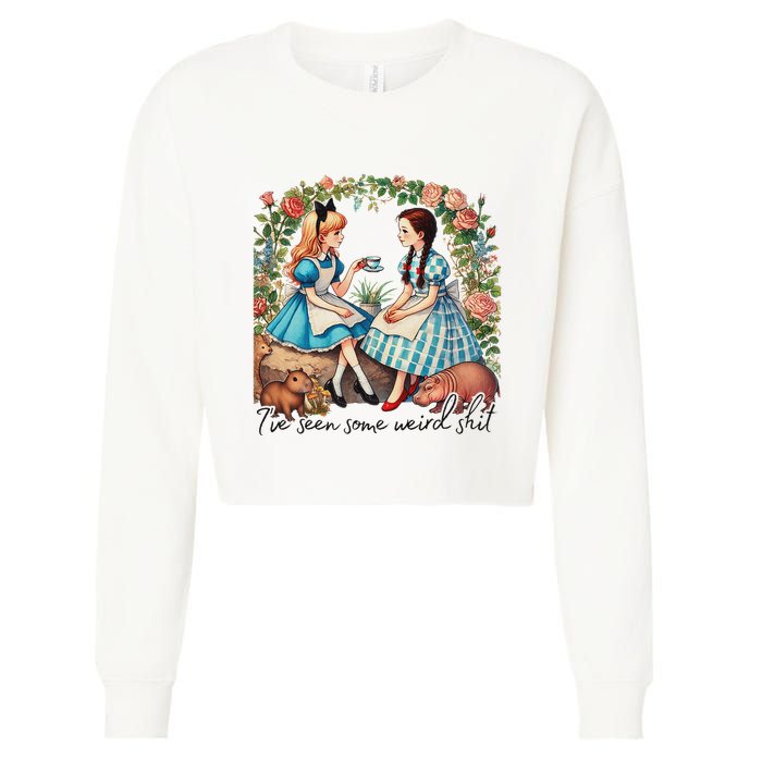 IVe Seen Some Weird Shit Cropped Pullover Crew