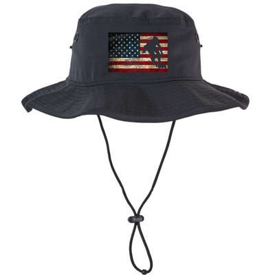Inline Speed Skating American Flag Roller Blading Bucket Hat