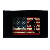 Inline Speed Skating American Flag Roller Blading Microfiber Hand Towel